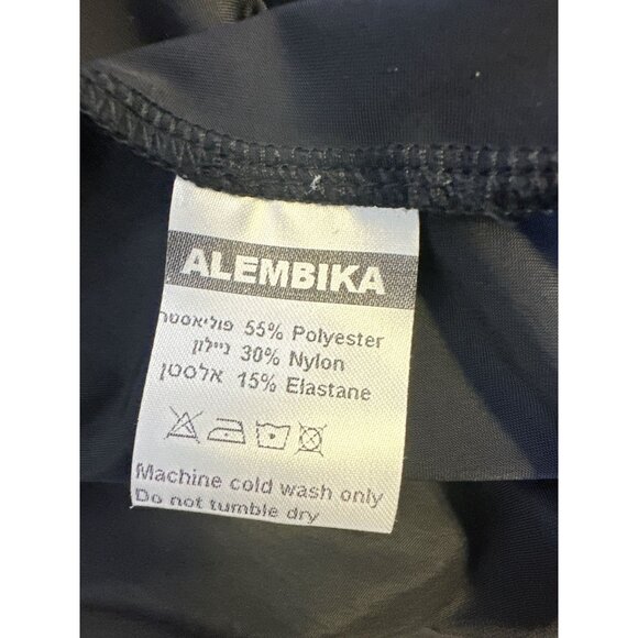 Alembika Black Sheer Maxi Skirt w/Layered Design - Picture 8 of 9